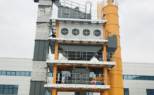 Features of LB series asphalt mixing plants