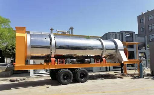 Drying Drum_mobile asphalt plant