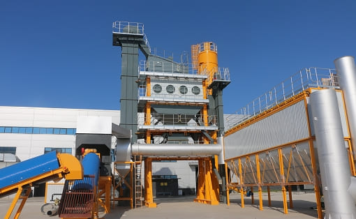 Advantges of HMA-B series hot mix plant are as follows