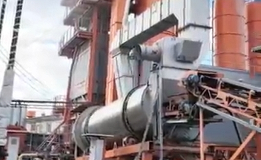 Preparations after start-up of environmentally friendly asphalt mixing plant