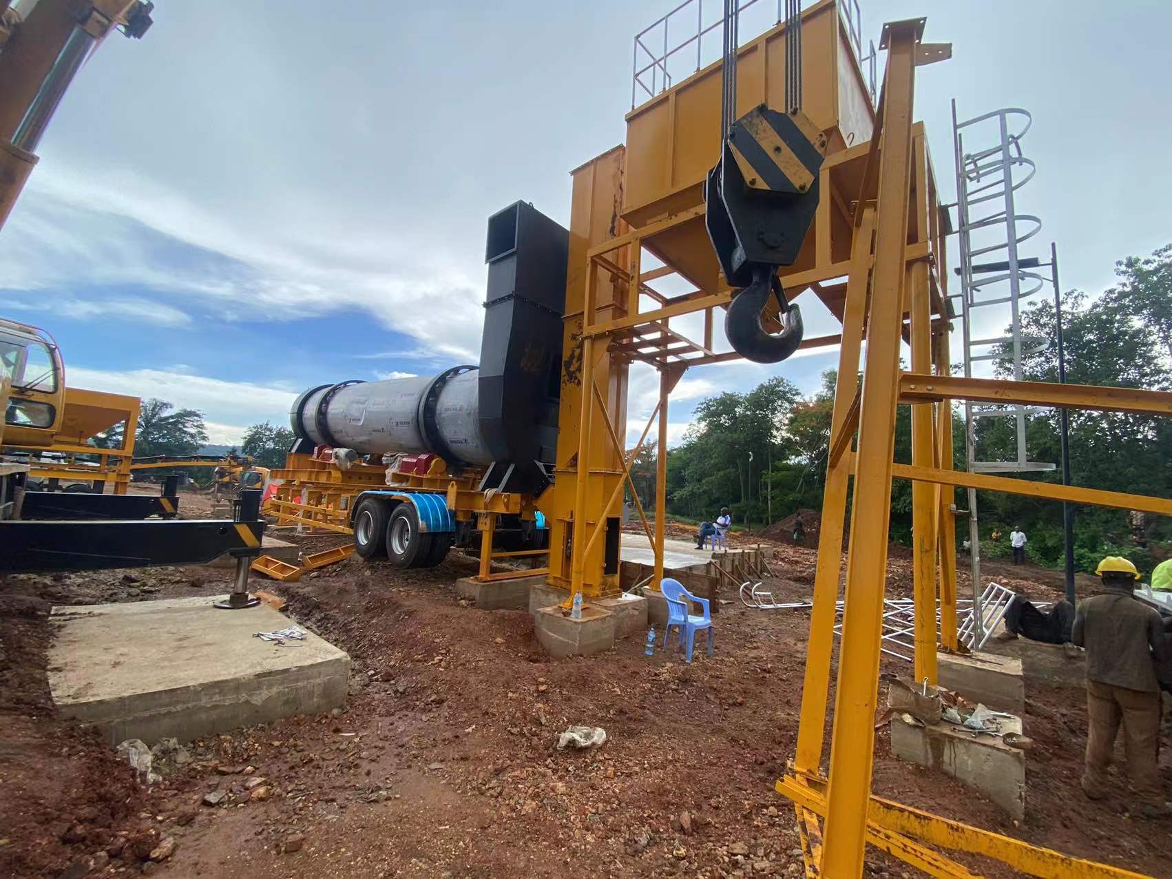 Asphalt plant successfully delivered to Jamaica