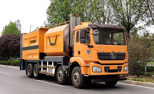How to construct asphalt gravel synchronous sealing truck