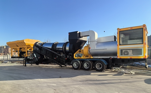 What does the routine maintenance of an asphalt mixing plant include?