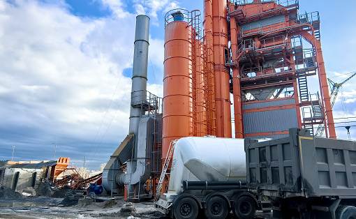 Measures to save energy and reduce consumption in asphalt mixing plants